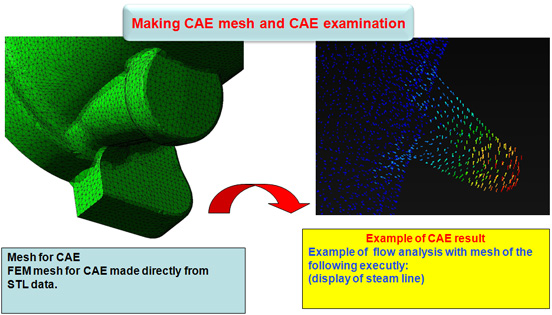 CAE examination from STL